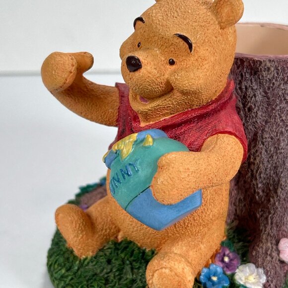 Disney Winnie the Pooh Honey Pot Tree Stump Pen and Pencil Holder - Picture 3 of 11